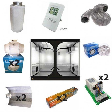 KIT DARK ROOM II R3.0 WIDE 240X120X200 CM